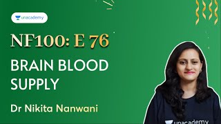 NF100 E76 - Brain Blood Supply | Dr. Nikita Nanwani