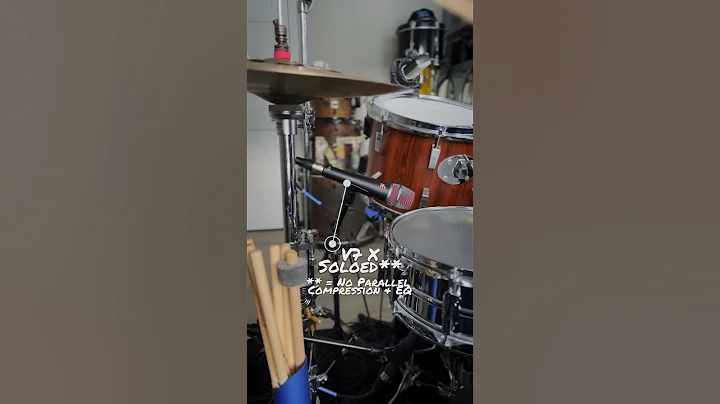 SE Electronics V7 vs. V7 X. Which one is your pick? #shorts #short #snare #microphone #comparison