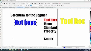 Corel Draw Tips & Tricks For the Beginer Part 5 Hot Keys and more