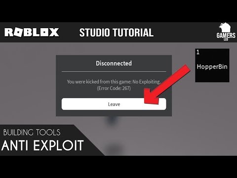 Btools Anti Exploit Roblox Scripting Tutorial 1 Youtube