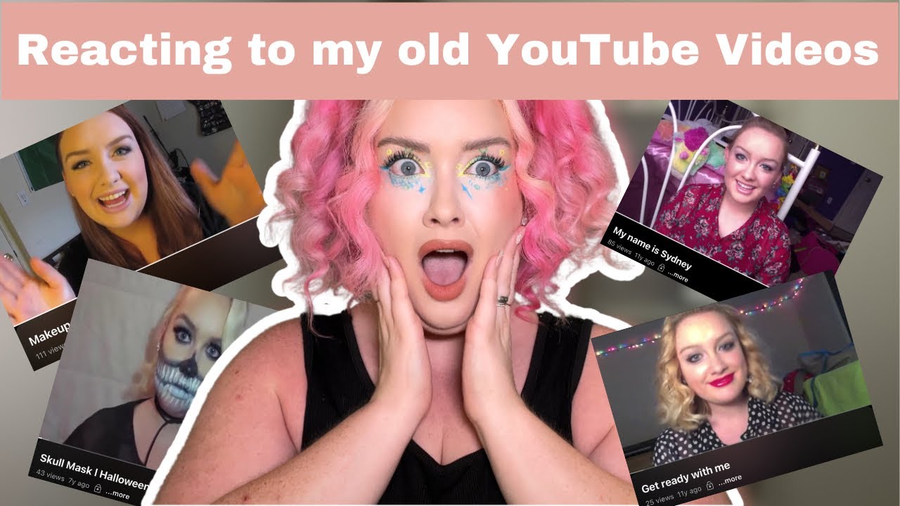 Reacting to my Old Youtube Videos l 11 years in the making - YouTube