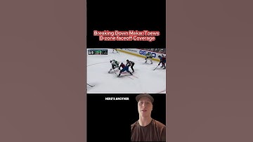 Cale Makar D-Zone Coverage Breakdown #hockeyiq
