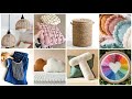 أفكار✨عندك خيوط او قماش او ملابس قديمة اصنعي ديكورات و منظمات  #diy#craft