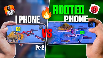 iPhone vs Rooted Phone – Which is a Better GAMING PHONE? (Custom Rom & Overclock test)