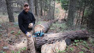 Tool Tuesday Makita 36V XCU04 16 inch Cordless Chainsaw