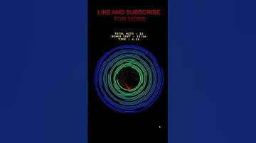 Bouncing ball in rings with smooth physics! #GameDev #Bounce #Physics