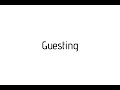 How to pronounce Guesting / Guesting pronunciation