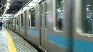 209系 ウラ52 東大宮疎開回送 大崎発車(警笛付)