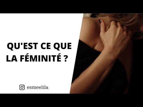 Vidéo: Qu'est-ce qu'un synonyme de féminité ?