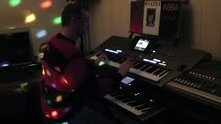 Feliz Navidad Rico James Last Gunter Noris Style Yamaha Tyros 5 Roland G70 Merry Christmas chords