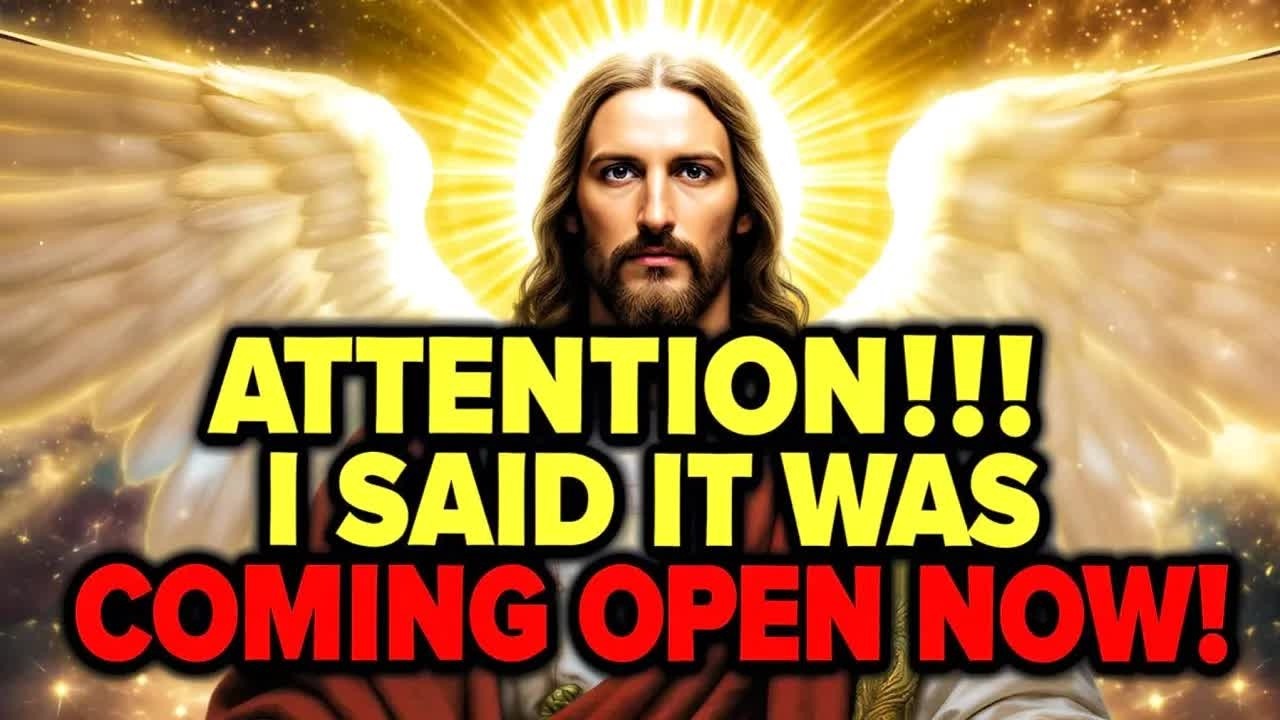 🛑 GOD SAYS;  I SAID IT WAS COMING OPEN NOW ｜ GOD'S MESSAGE FOR YOU TODAY ｜ Ep~ 212