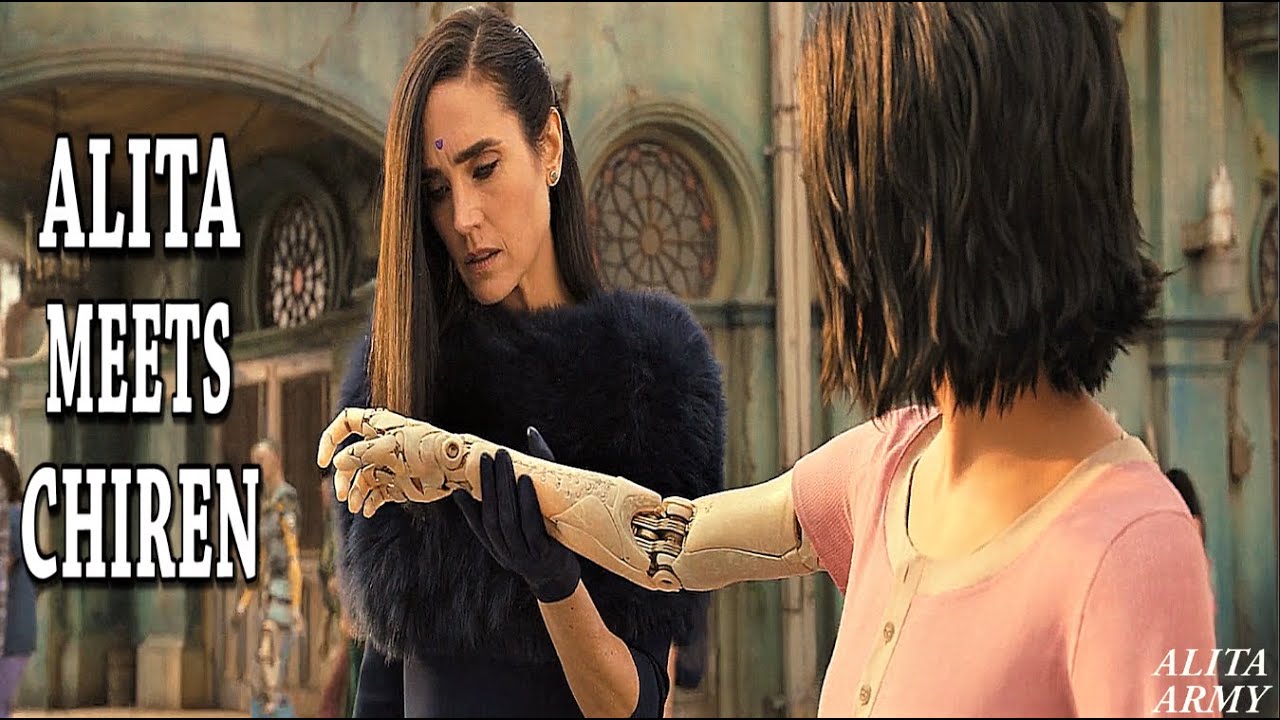 ALITA Battle Angel meets Dr. Chiren for the first time [Horizontal Flip] -  YouTube