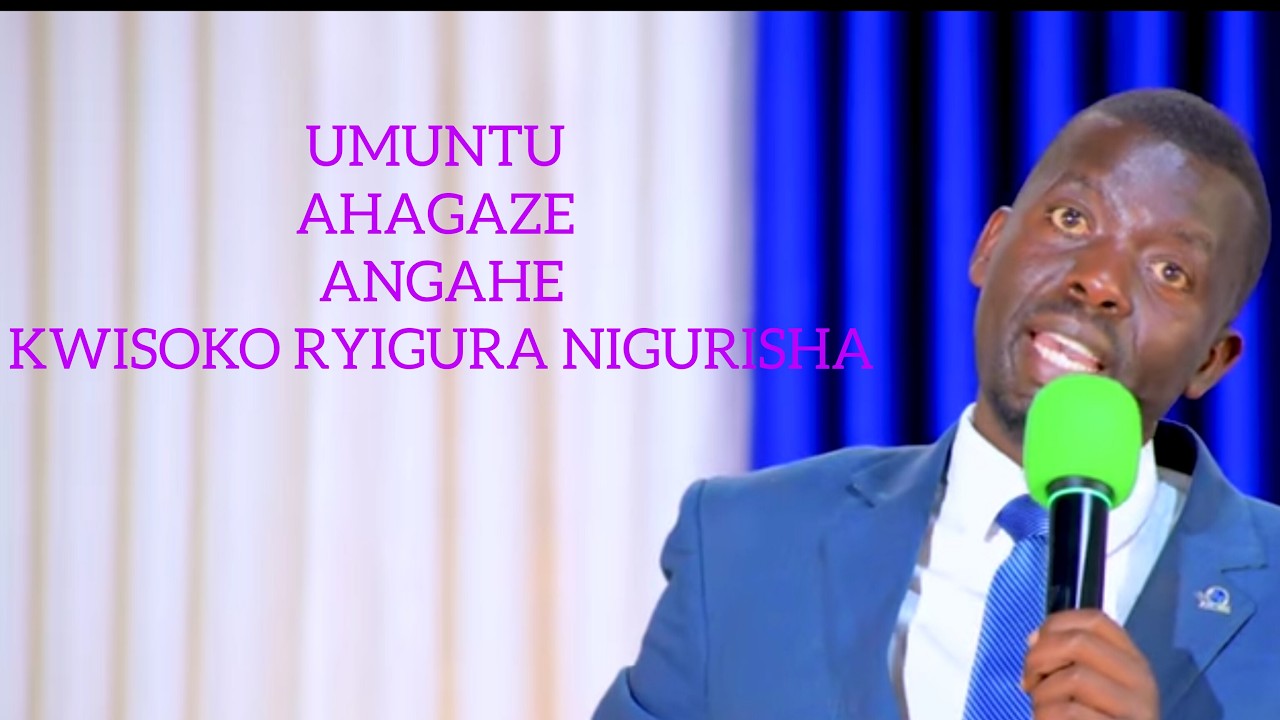 UMUNTU AHAGAZE ANGAHE KWISOKO