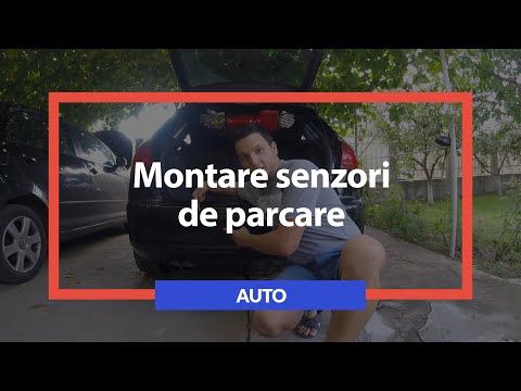 Montare senzori de parcare