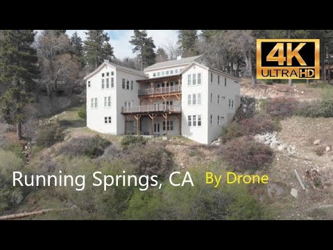 Running Springs 🏡 by #drone | #california