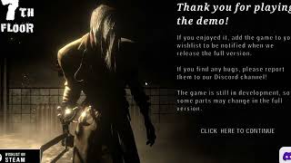 🎮 7th Floor Demo Review | Atmospheric #horror  #game | The Rkaydz Review