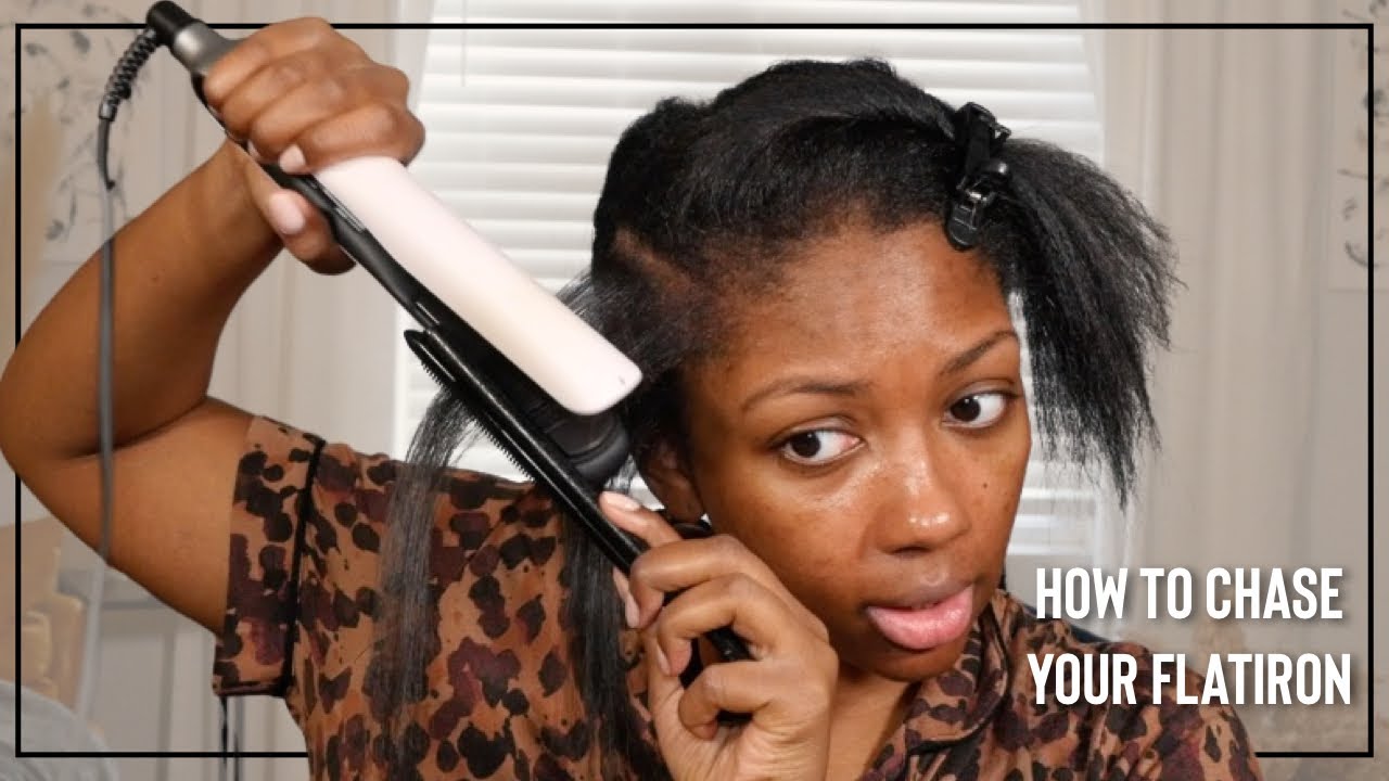 Chasing Hair The Key to a Smooth Flatiron How to Chase Hair for