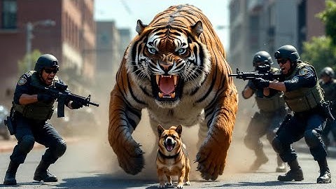 Brave Heroes Save Hyperactive Tiger from Giant Python’s Terrifying Attack 🐍