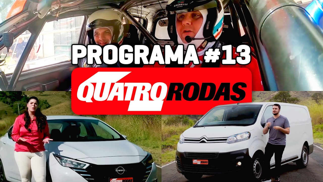 PROGRAMA QUATRO RODAS #13 – Tudo sobre L200 Sertões 2023, Citroën Jumpy e Versa 2024 (26/08/2023)