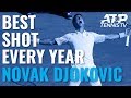 Novak Djokovic: Best ATP Shot Every Year