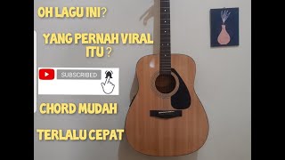 TUTORIAL GITAR | ISQIA HIJRI - TERLALU CEPAT | CHORD MUDAH