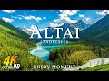 Altai 4k scenic relaxation film  peaceful piano music  travel nature  4k ultra