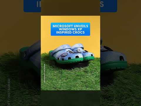 Microsoft Unveils Windows XP Inspired Crocs