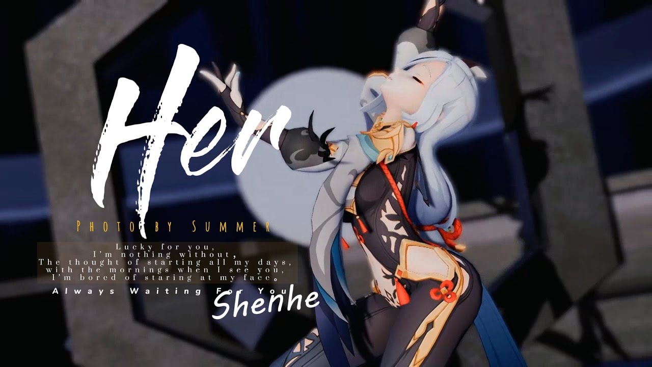 Genshin，Shenhe，Game character dancing video, I hope you like it.
