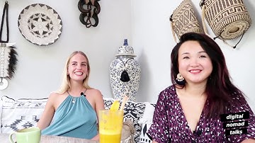 Digital Nomads Talks Episode #03 👉🏻What Is The Right Time To Become A Digital Nomad With Adeline 🌏