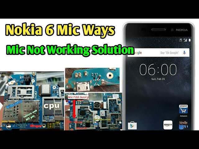 Nokia 6 Mic solution | - YouTube