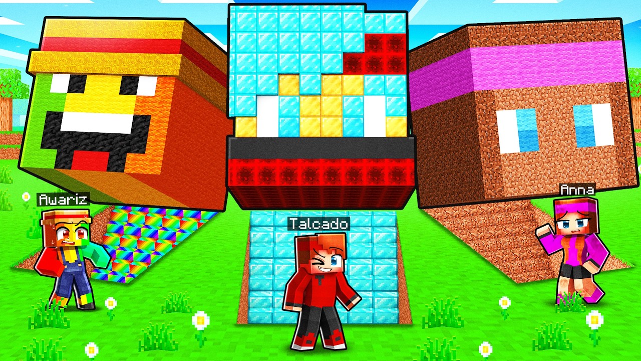 La BATAILLE de Base Souterraine sur Minecraft !