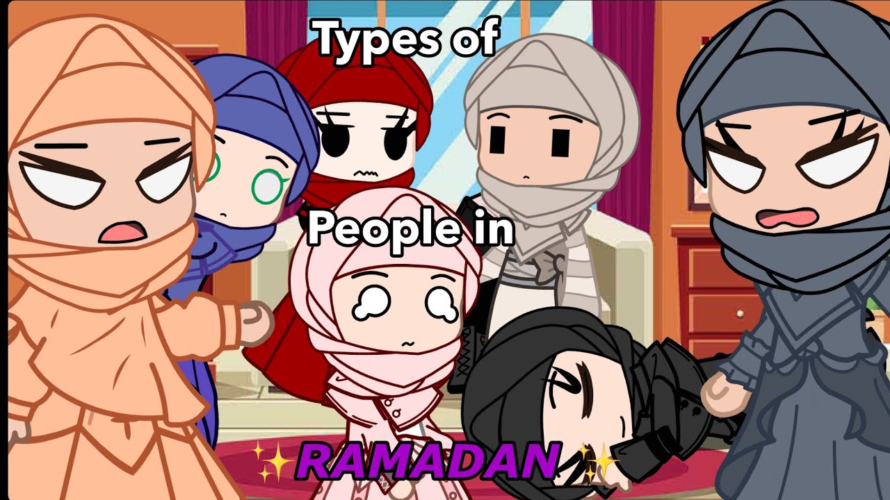 Types of people in Ramadan CassidyIslam UNORIGINAL