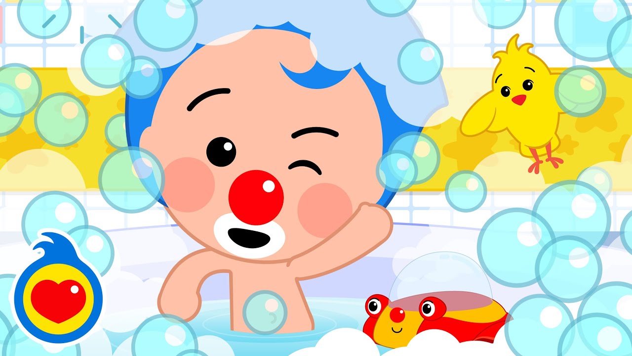 L’Ora del Bagnetto 🛁 Canzoni per Bambini 🤍 Plim Plim - Un Eroe del Cuore