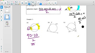 Angles Outside the Circle