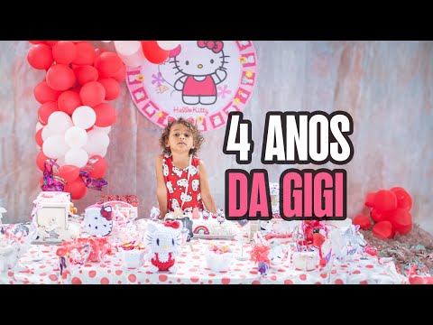 FESTINHA DA HELLO KITTY - 4 ANOS