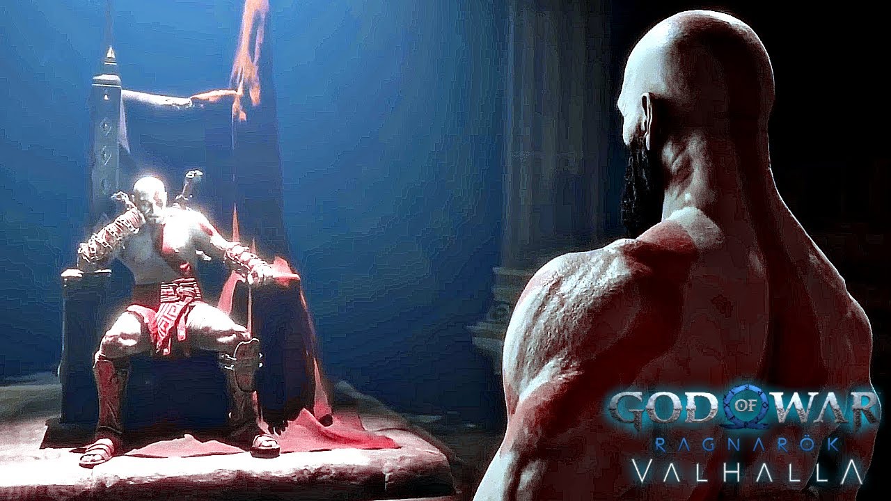 Kratos Se Encuentra Con Kratos Del Pasado - GOD OF WAR RAGNAROK VALHALLA