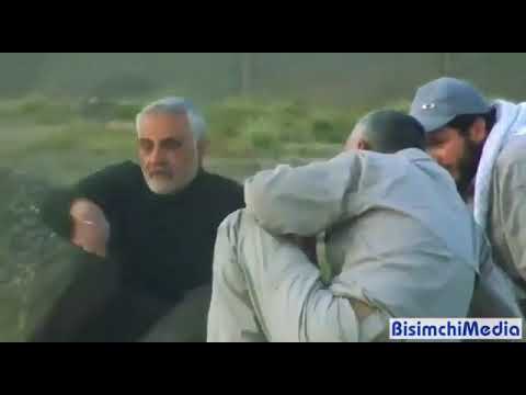 خنده ی شهید حاج قاسم سلیمانی