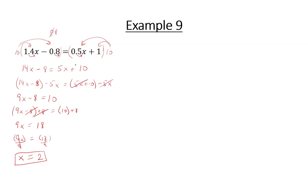 6 Equations With Decimal Coefficients YouTube 6-equations-with-decimal-coefficients-youtube