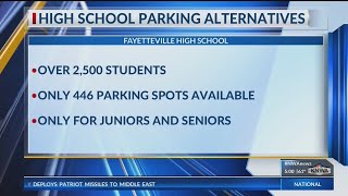 Fayetteville Schools Gives Students Parking Space Alternatives (Knwa)