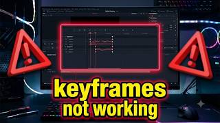 Fix Fusion Keyframe Editor Stuck or Keyframes Not Working in DaVinci Resolve