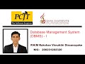 DBMS Tutorial 6