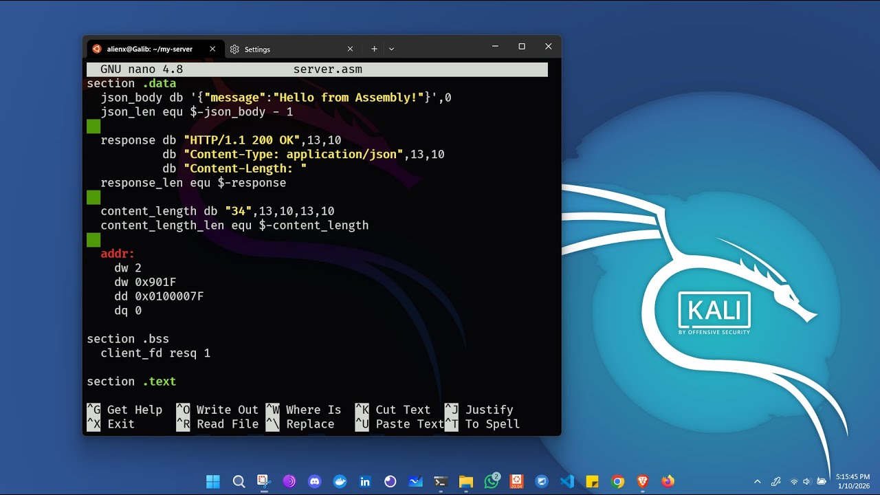 Let's Code a Web Server in x86-64 Assembly