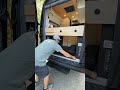 Slideout Cargo Trays Maximize Campervan Storage