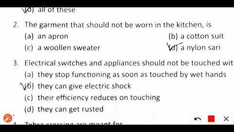 class 4 science chapter 8 safety first