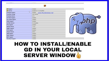 How to install GD in local window server PHP Version 8.0 || 2021 PHP