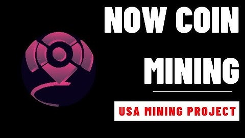 The New mobile mining.Now coin mining.Mining Now.USA project.