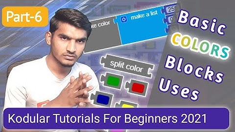 Kodular COLORS BLOCKS Basic Guide Part-6 #mqtechguru #Kodular