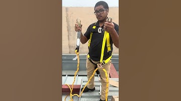 Safety Harness for Roof Work