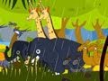 Nursery Rhyme | The Animals Went In Two By Two | HooplaKidz