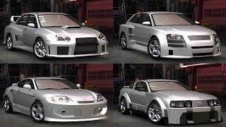Need for Speed Underground 2 - All Widebody Kits